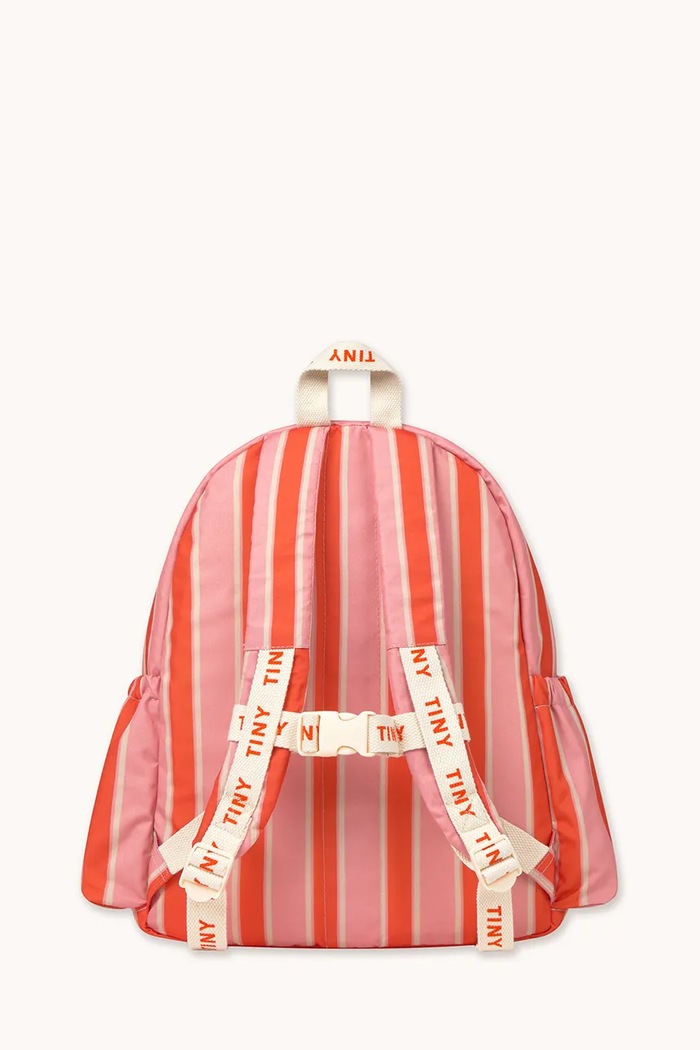 Tinycottons ghiozdan copii RETRO STRIPES BACKPACK AW25.545 roz AW25