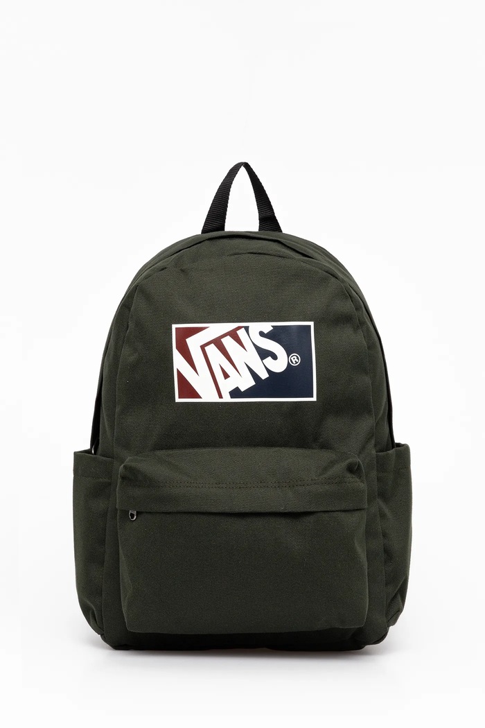 Vans ghiozdan copii Old Skool Grom Backpack incape in A4 verde VN000H56EMU1