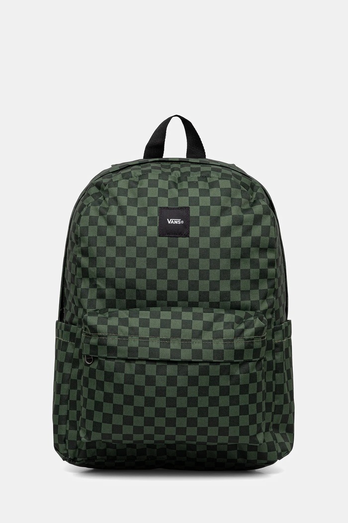 Vans Rucsac Old Skool Grom Check verde VN000J3KEN61