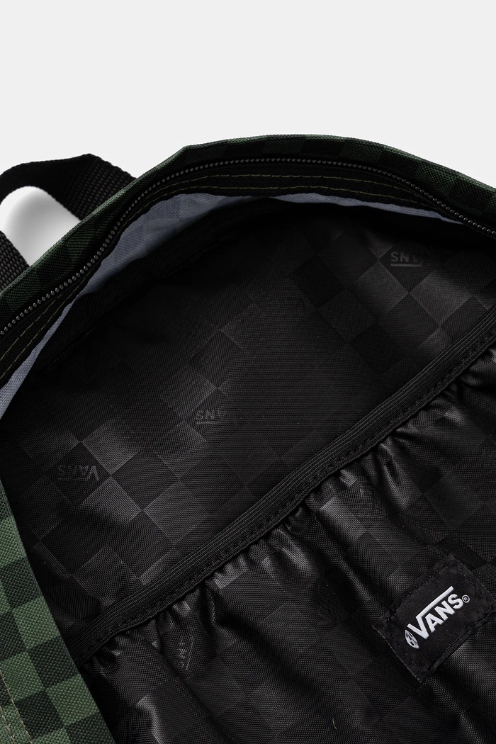Rucsac Old Skool Grom Check Vans verde VN000J3KEN61