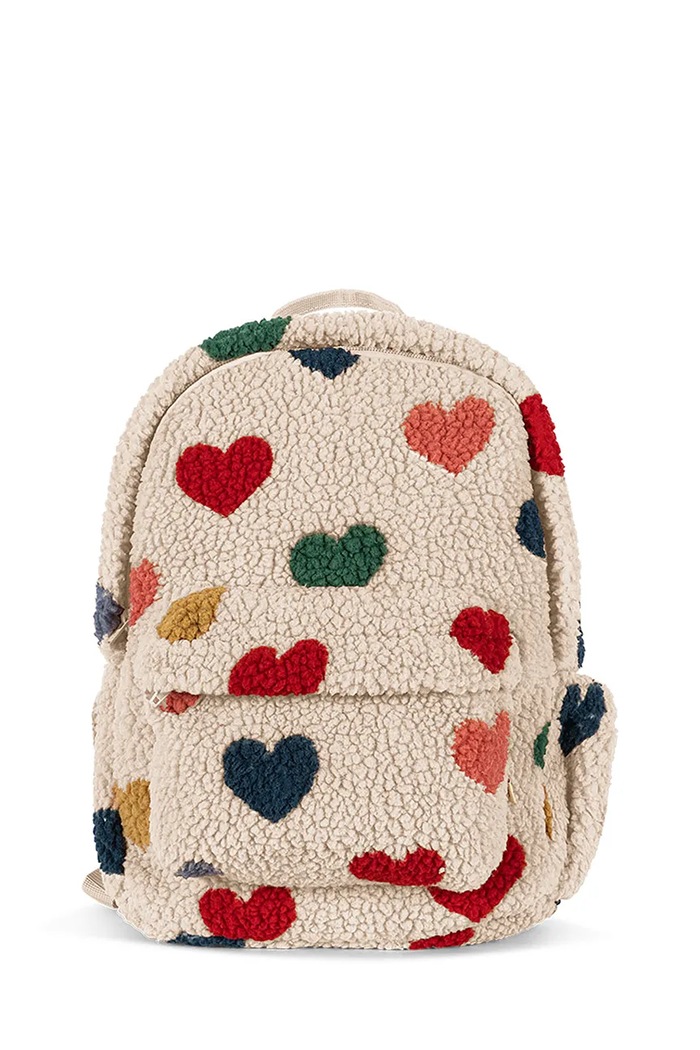 Konges Sløjd Plecak dziecięcy JODY TEDDY BACKPACK GRS KS103478.9BYA beżowy AW25