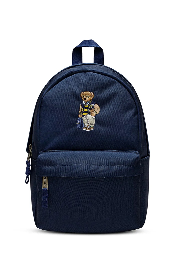 Polo Ralph Lauren ghiozdan copii incape in A4 bleumarin 9AR173