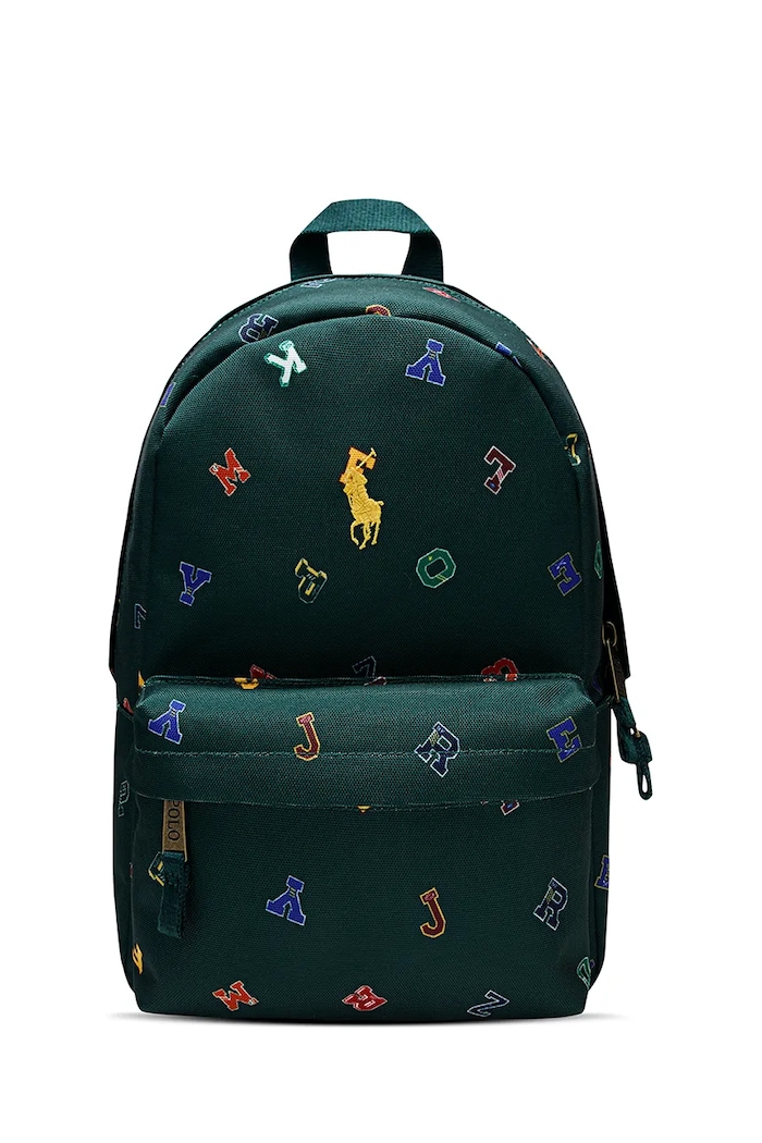 Dječji ruksak Polo Ralph Lauren odgovara formatu A4 zelena 9AR179