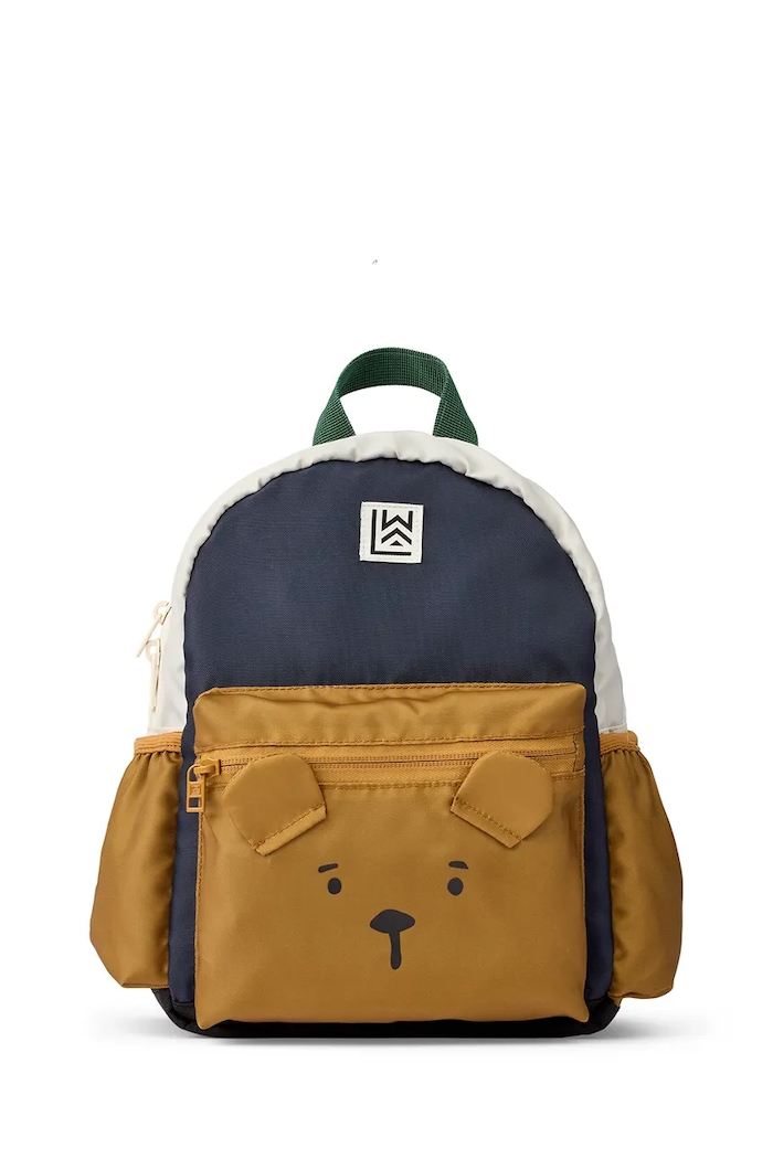 Dječji ruksak Liewood Andreas Bear Backpack Planet friendly šarena LW20350.9BYA