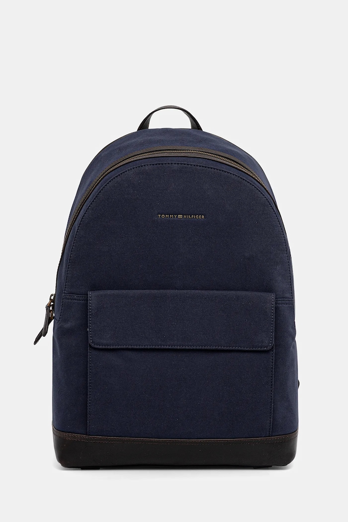 Tommy Hilfiger plecak mieści A4 granatowy AM0AM13501