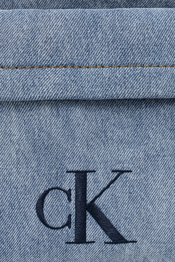 Ruksak od trapera Calvin Klein plava LV04G3138G