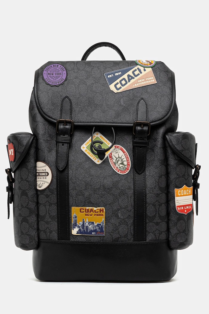 Coach zaino semplice nero CBF04