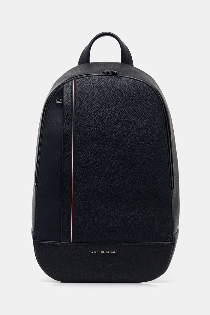 Tommy Hilfiger plecak mieści A4 granatowy AM0AM13629