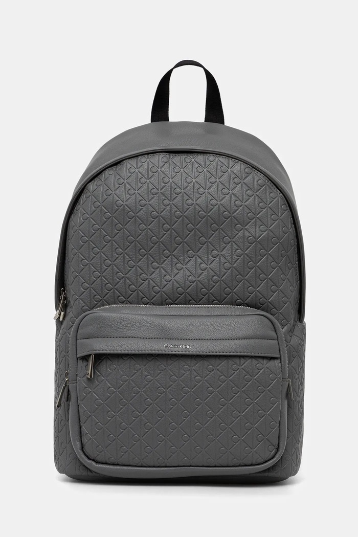 Σακίδιο πλάτης Calvin Klein συνθετικό γκρί LV04D3202G