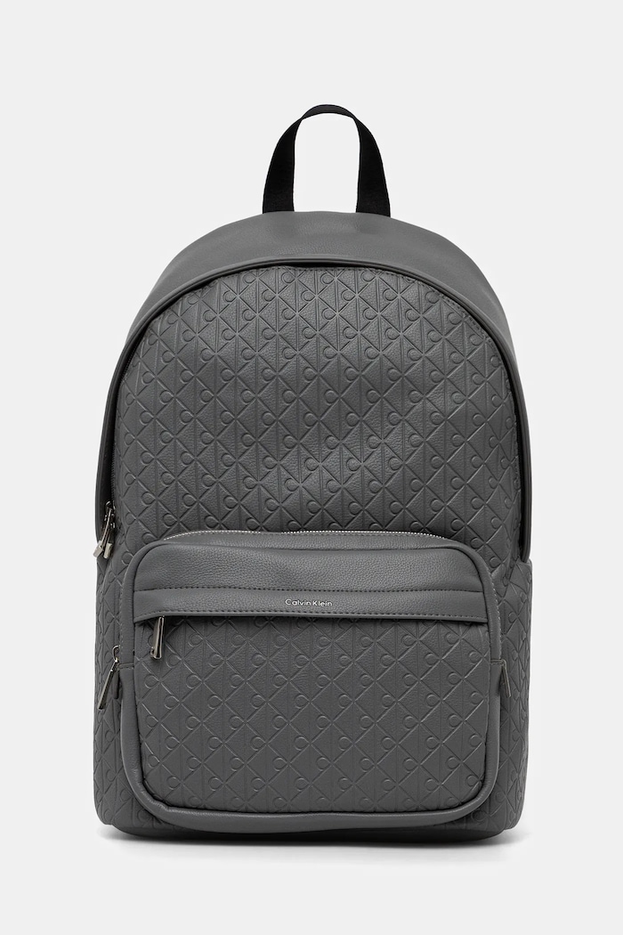 Σακίδιο πλάτης Calvin Klein συνθετικό γκρί LV04D3202G