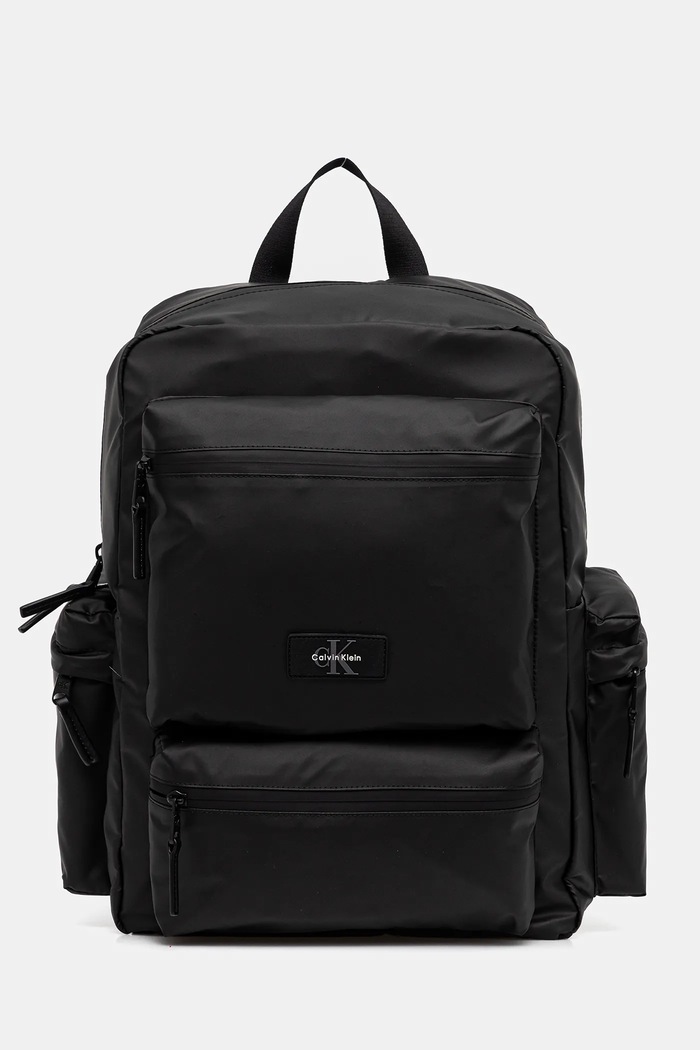 Ruksak Calvin Klein jednofarebný čierna LV04D3258G