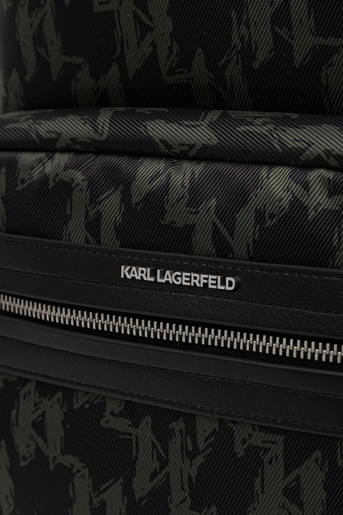 Σακίδιο πλάτης Karl Lagerfeld K/MONOGRAM μαύρο A4M30199