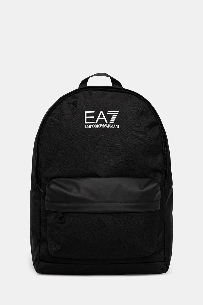 Раница EA7 Emporio Armani надпис черен AF19722.7X000390