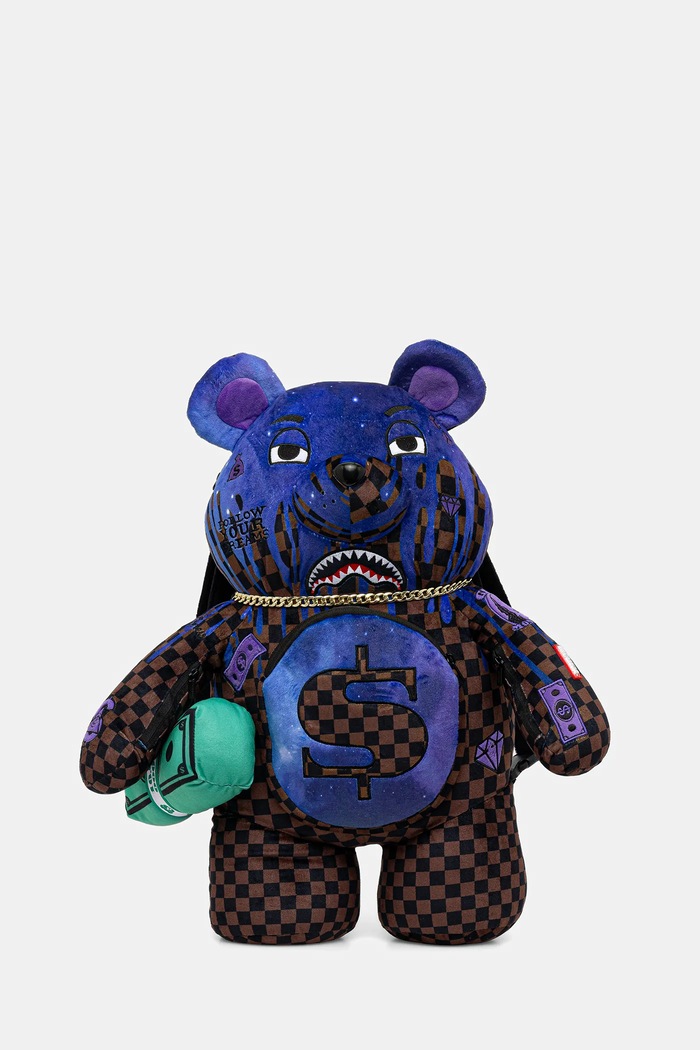 Ruksak Sprayground vzorovaný hnedá 910B8044NSZ