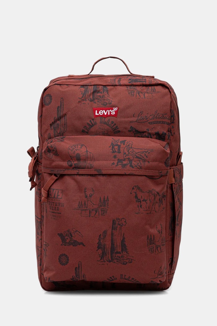 Batoh Levi's nášivka hnědá D5463
