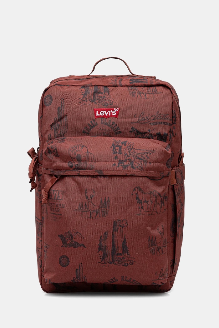 Batoh Levi's nášivka hnědá D5463