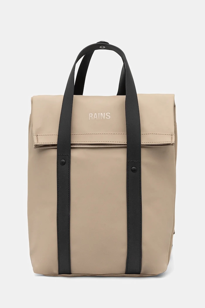 Ruksak Rains 12780 2 Way Tote Backpack Mini jednofarebný béžová 12780