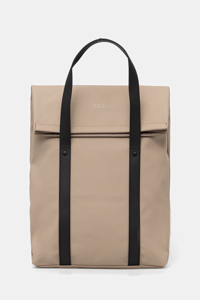 Rains rucsac 12940 2 Way Tote Backpack uni bej 12940.