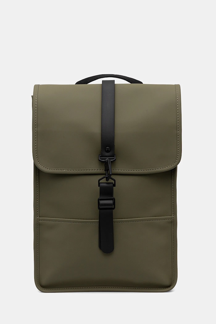 Рюкзак Rains 13020 Backpack Mini гладкий зелёный 13020.134