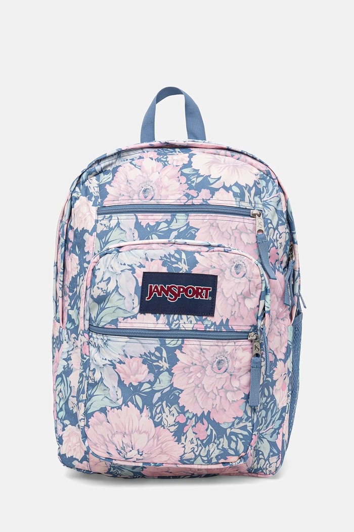 Ruksak Jansport vzorovaný modrá EK0A5BAH2W7