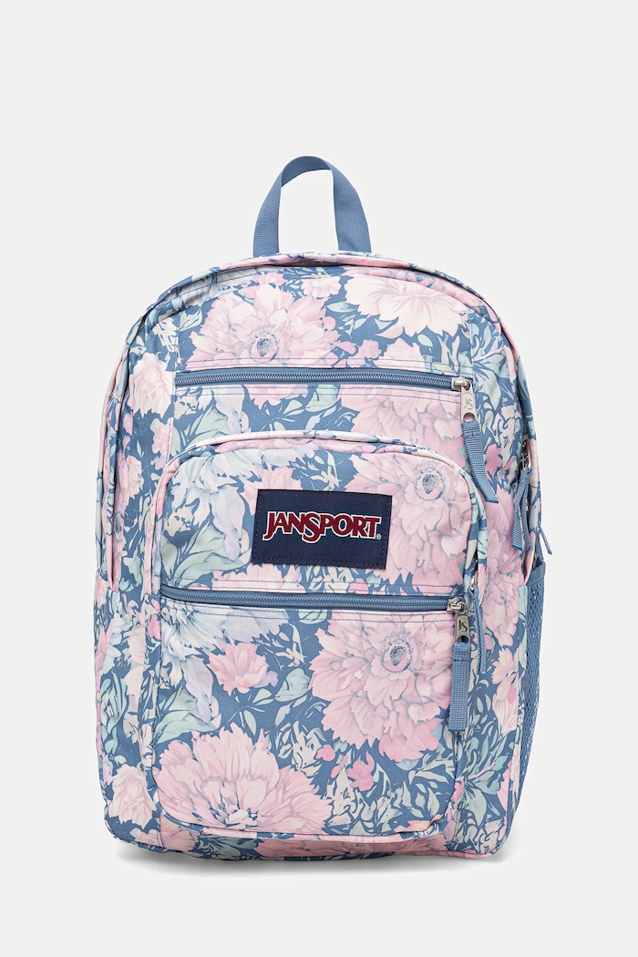 Ruksak Jansport vzorovaný modrá EK0A5BAH2W7