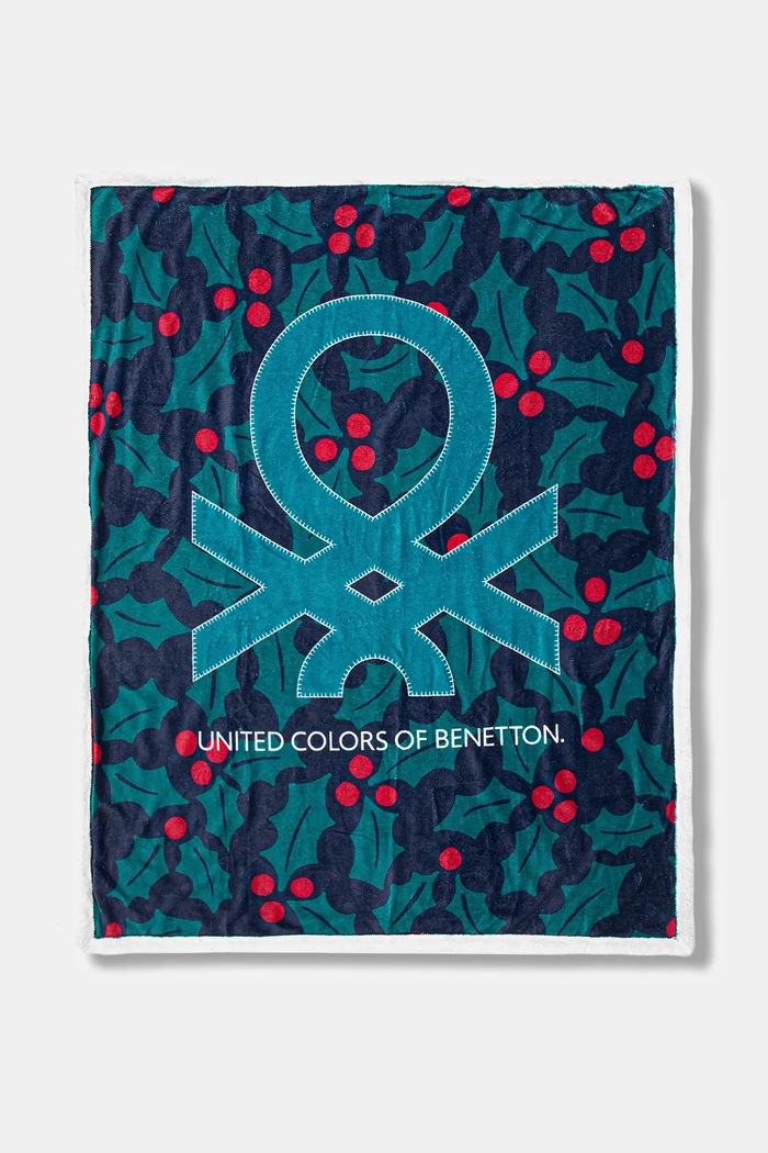 Deka United Colors of Benetton 170 x 170 cm tmavomodrá 6FK82801W