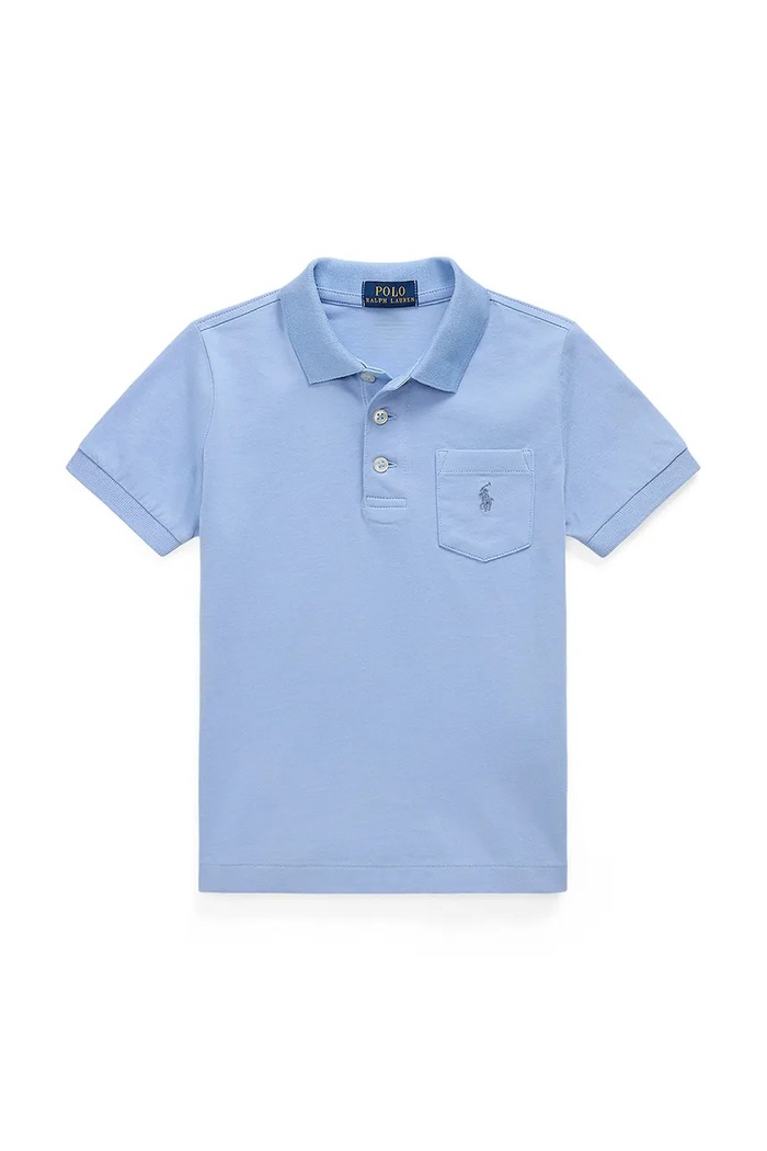 Polo Ralph Lauren polo z kołnierzykiem niebieski 322970332006
