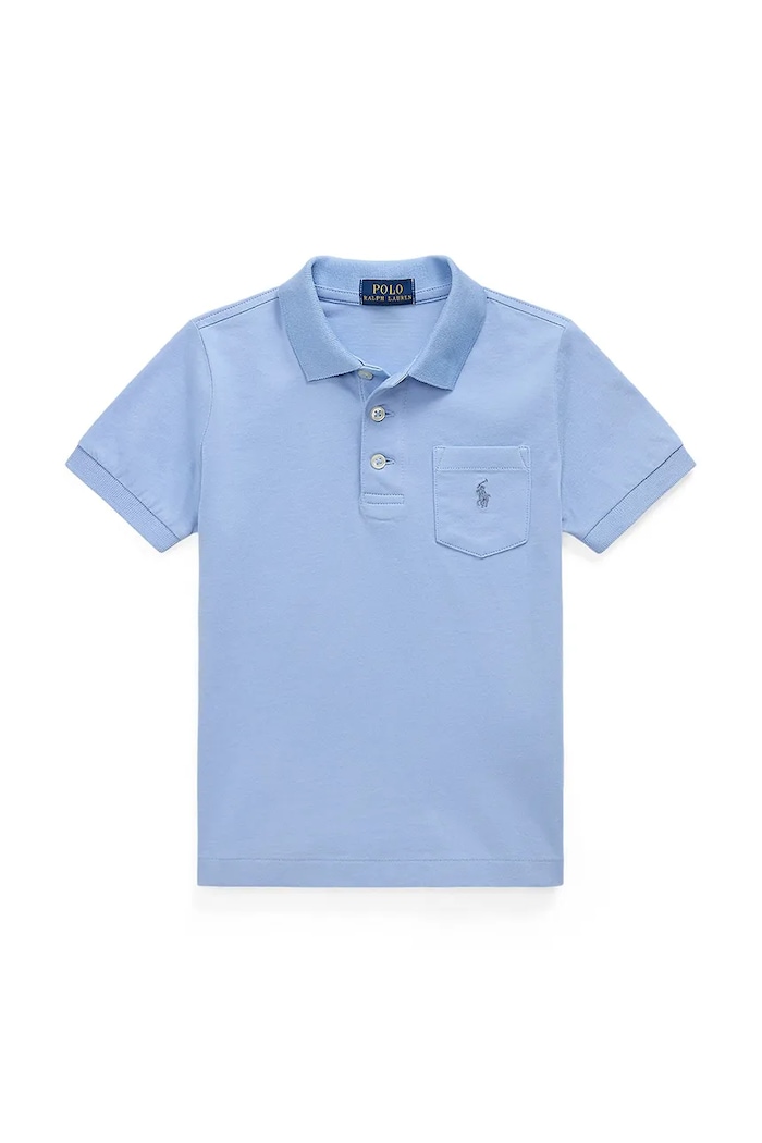 Polo Ralph Lauren polo z kołnierzykiem niebieski 322970332006