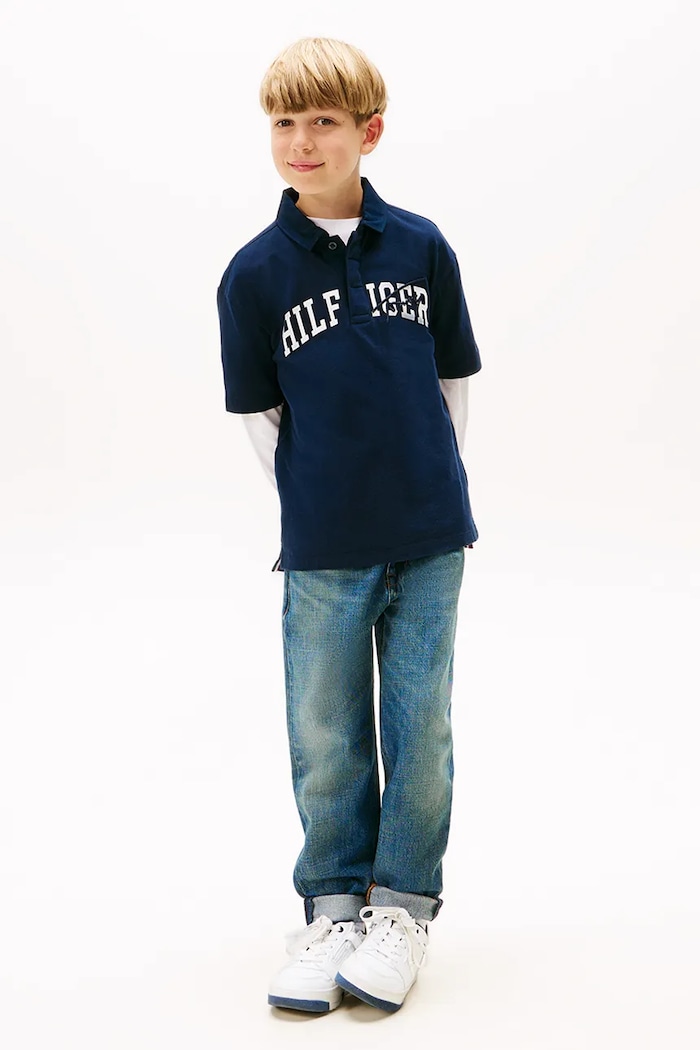 CHLAPEC Polo tričko Tommy Hilfiger KB0KB09717.9BYA námořnická modř