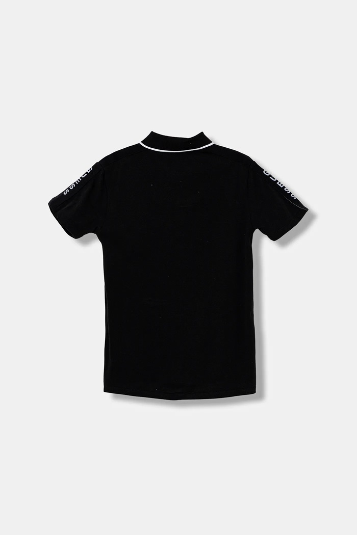 Guess polo in lana bambino/a L4GP03.KAPY0.9BYA nero AW25