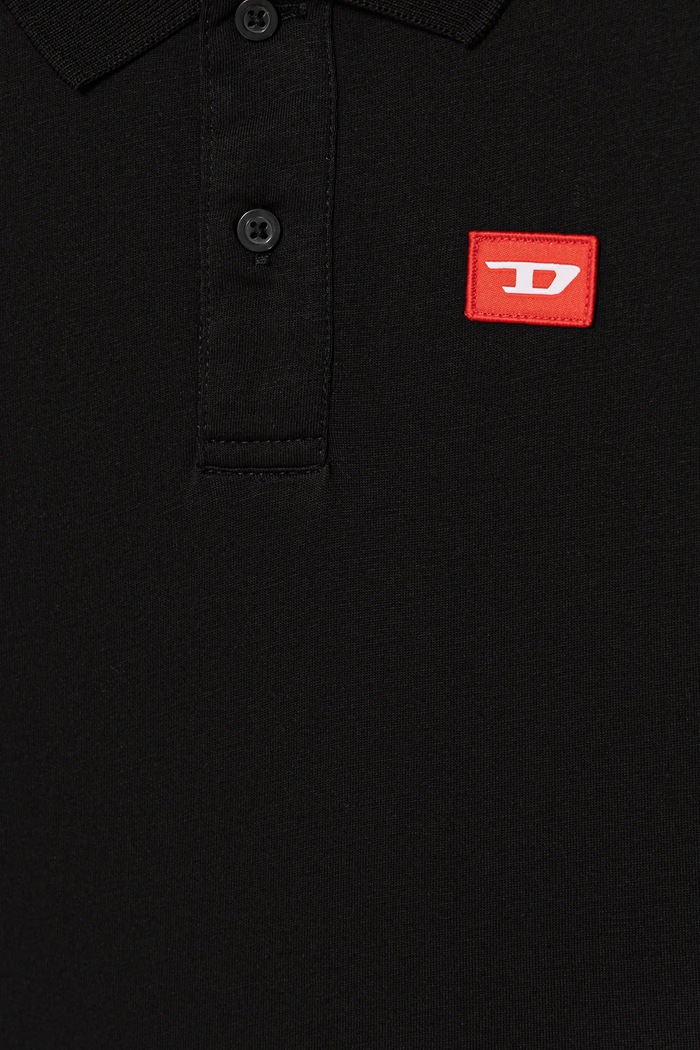 Chlapec Detská bavlnená košeľa s dlhým rukávom Diesel TAKAO T-SHIRT J02467 čierna