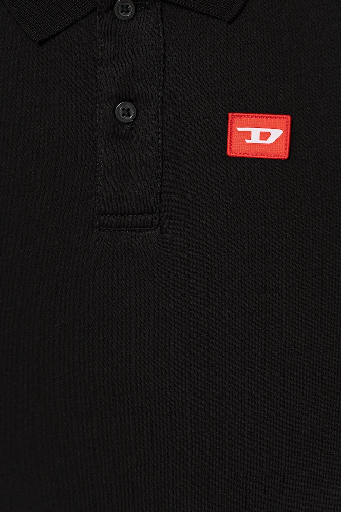Chlapec Detská bavlnená košeľa s dlhým rukávom Diesel TAKAO T-SHIRT J02467 čierna