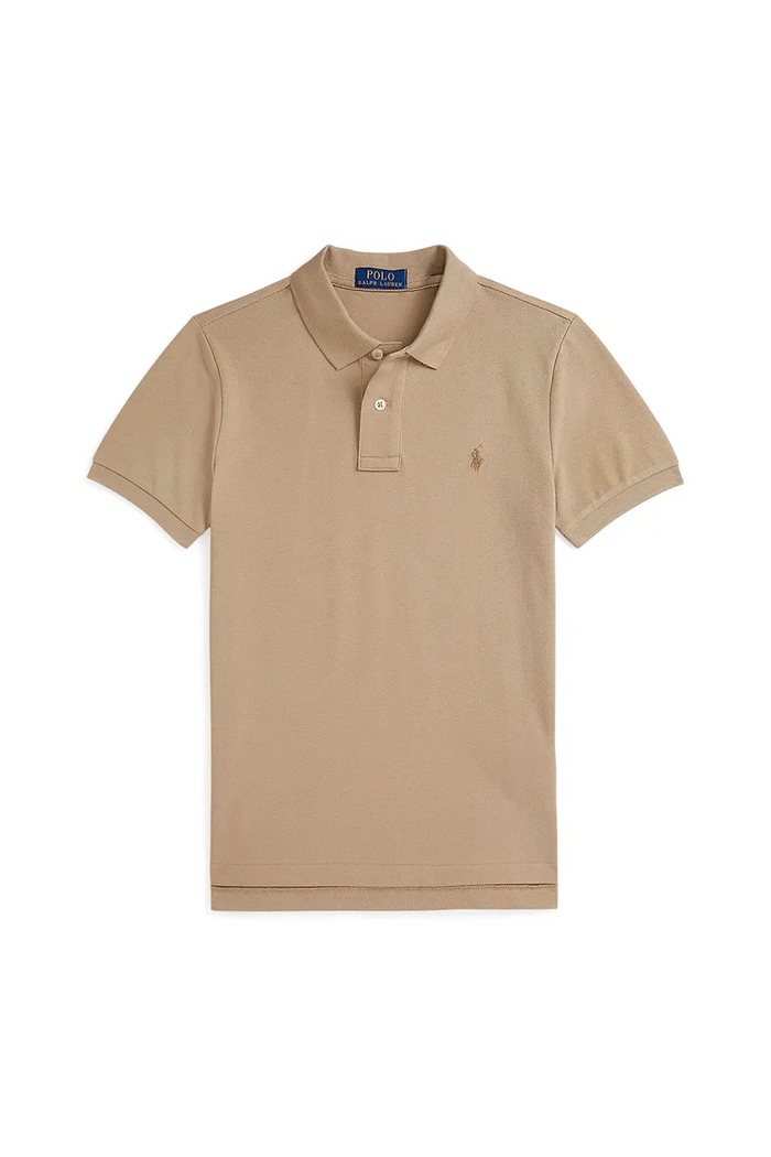 Polo Ralph Lauren polo bawełniane dziecięce bawełna beżowy 323708857197