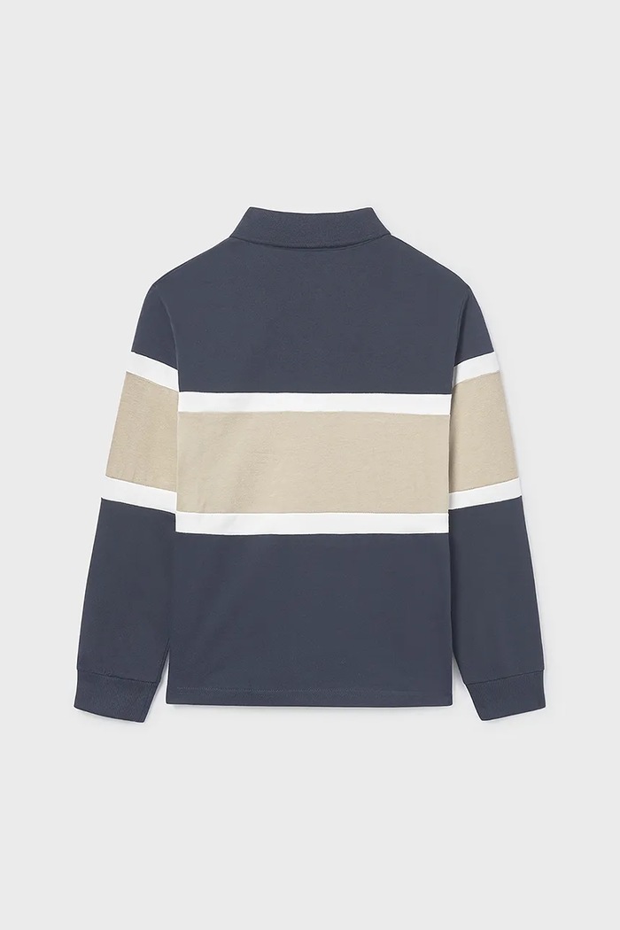 Mayoral maglietta a maniche lunghe per bambini 7104.7E.Junior.9BYA blu navy AW25