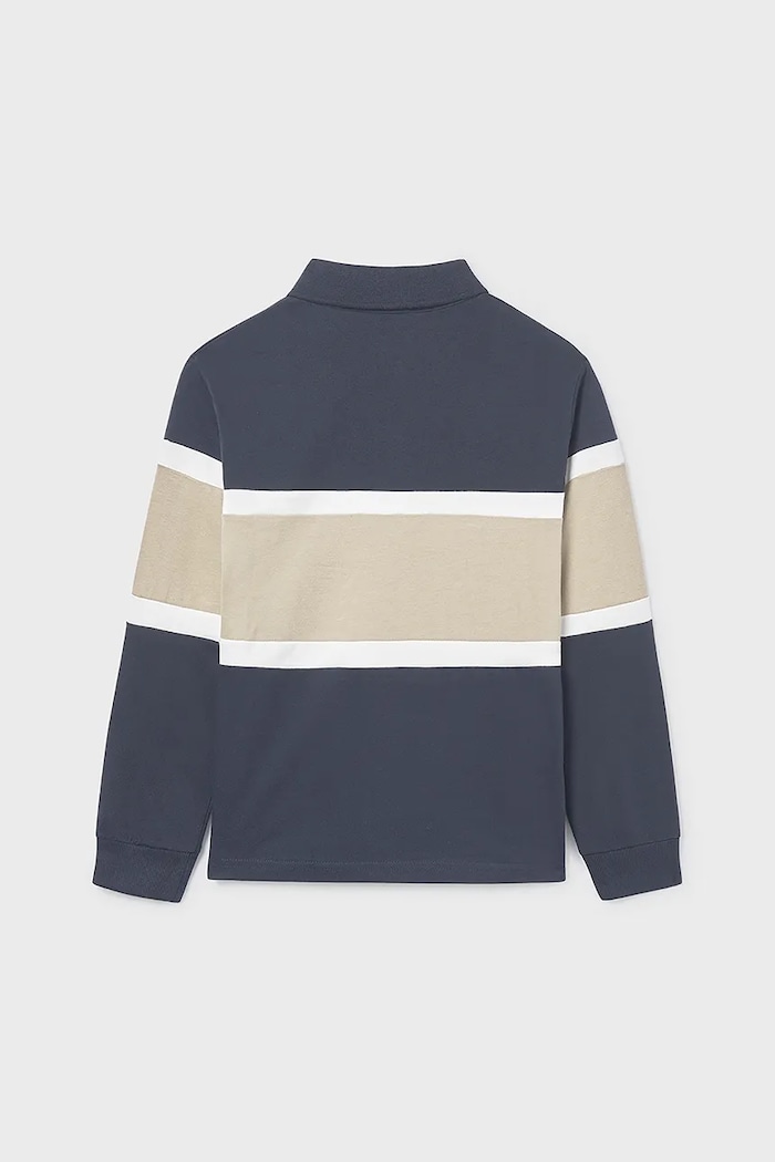 Mayoral maglietta a maniche lunghe per bambini 7104.7E.Junior.9BYA blu navy AW25