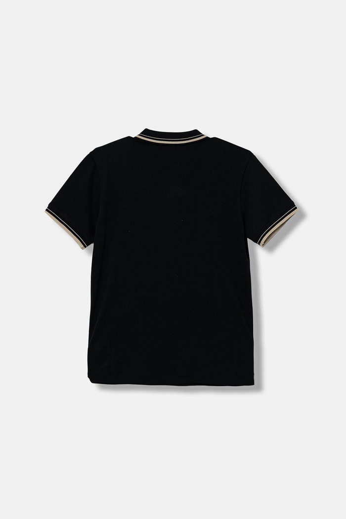 Emporio Armani polo dziecięce EB000665.AF16641 granatowy AW25