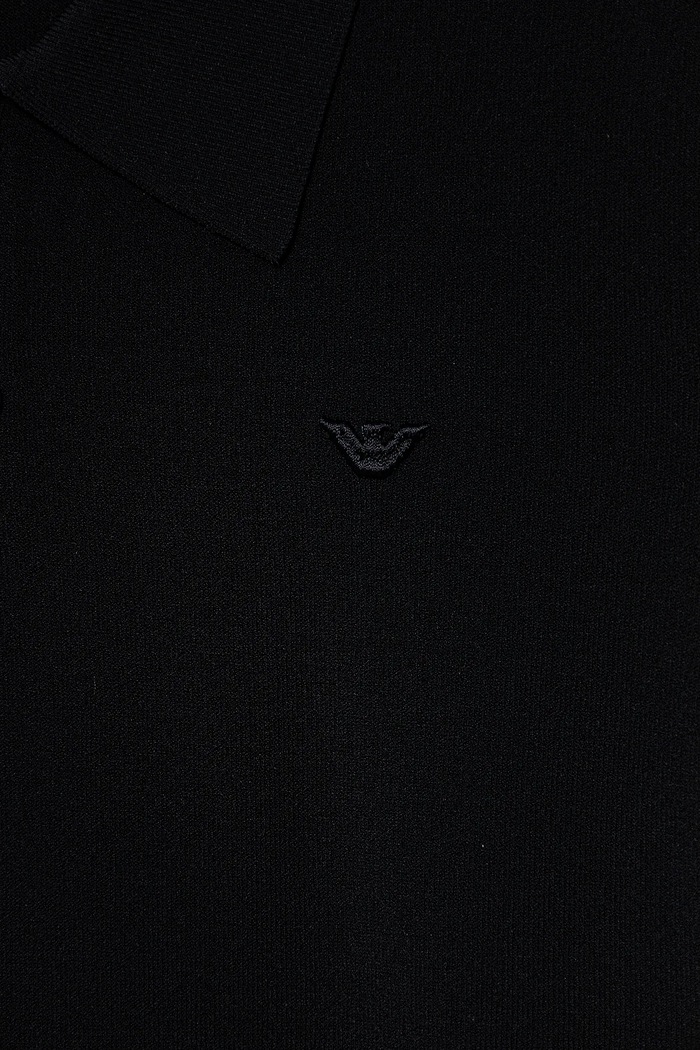 CHLAPEC Dětské polo tričko Emporio Armani EB000851.AF19792 námořnická modř
