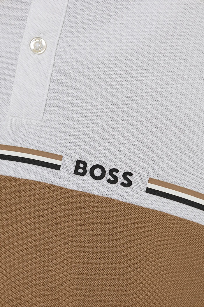 Chlapec Detské polo tričko BOSS J52339.114.150 hnedá