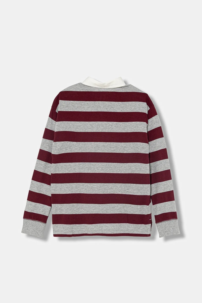 Detská bavlnená polokošeľa United Colors of Benetton 33CKC301X.G.seasonal sivá AW25