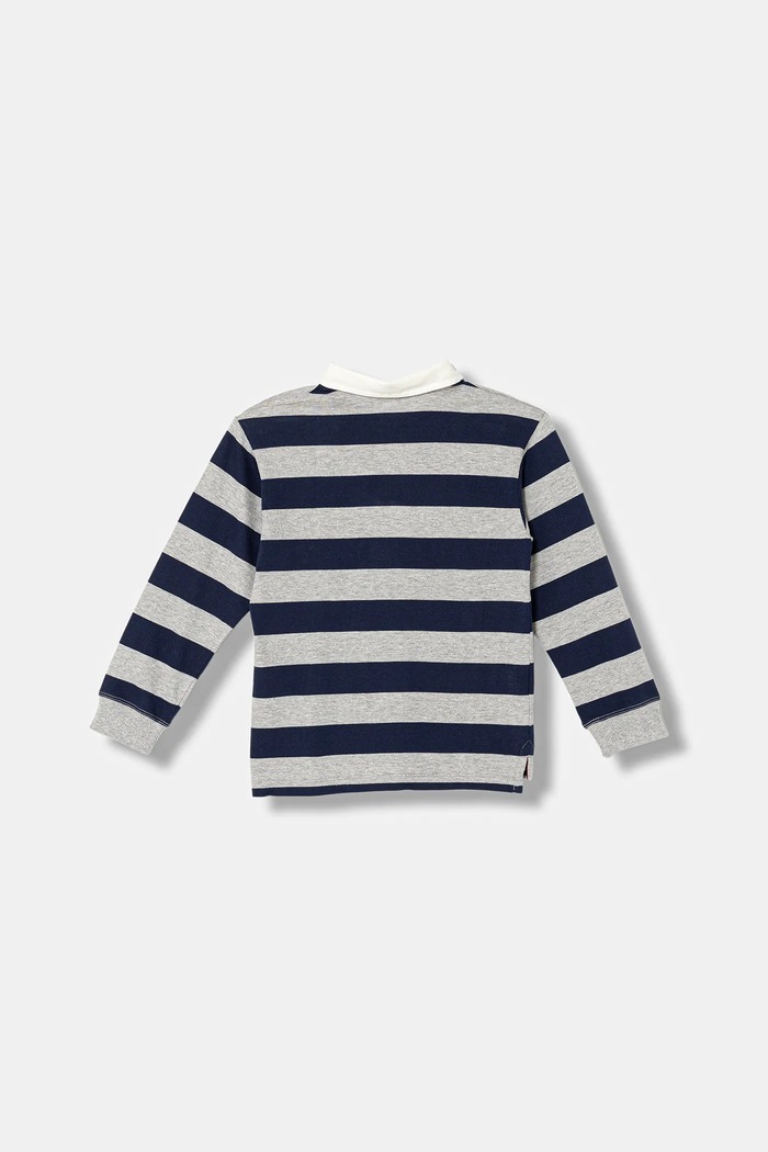 United Colors of Benetton polo bawełniane dziecięce 33CKG300Z.P.seasonal granatowy AW25