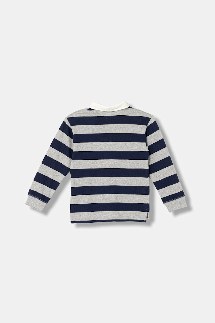 United Colors of Benetton polo bawełniane dziecięce 33CKG300Z.P.seasonal granatowy AW25
