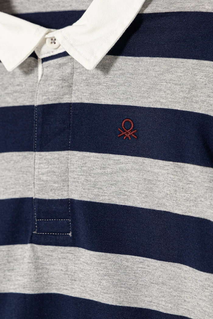 Chłopiec United Colors of Benetton polo bawełniane dziecięce 33CKG300Z.P.seasonal granatowy