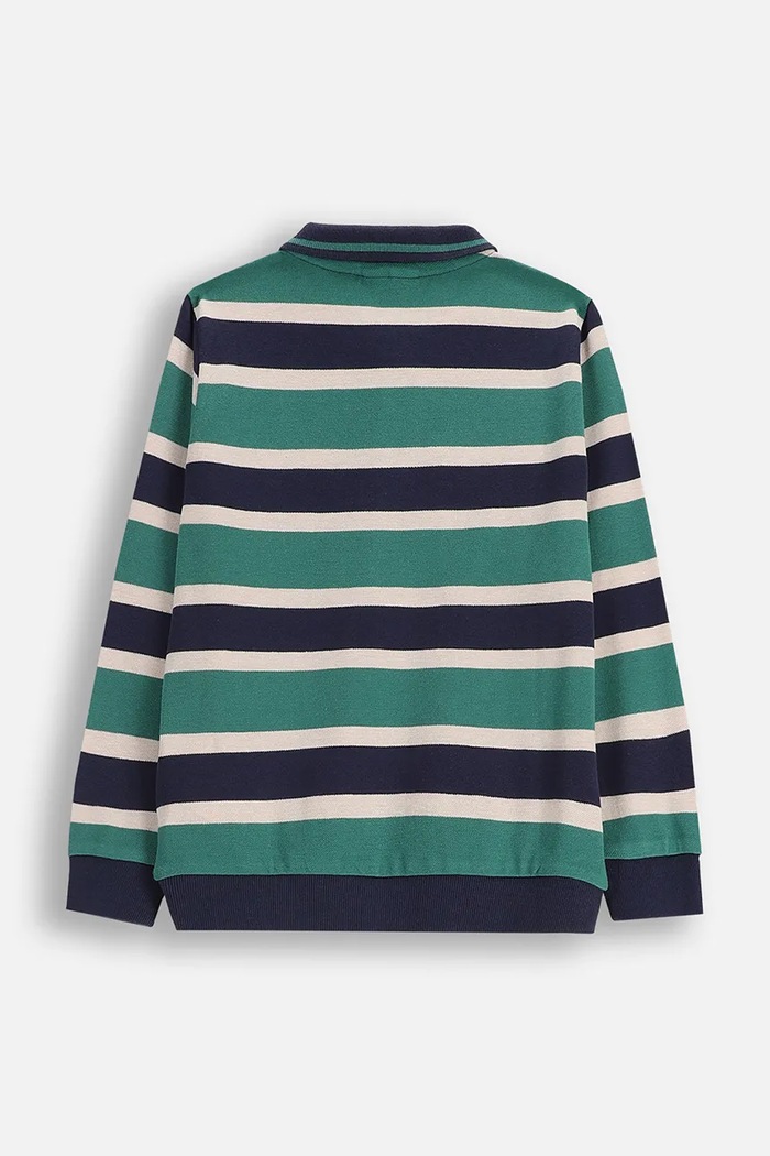 Detská bavlnená polokošeľa Coccodrillo ZC5143501YBK viacfarebná AW25