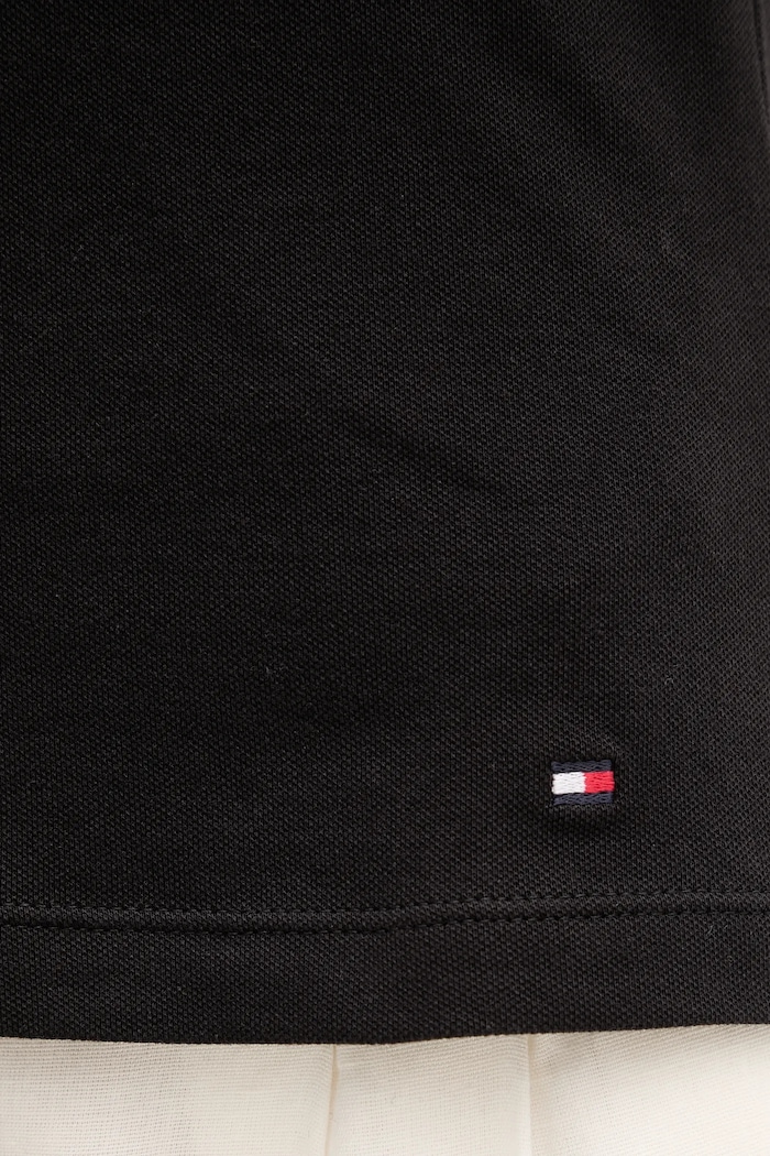 Tommy Hilfiger tricou polo WW0WW45768 negru