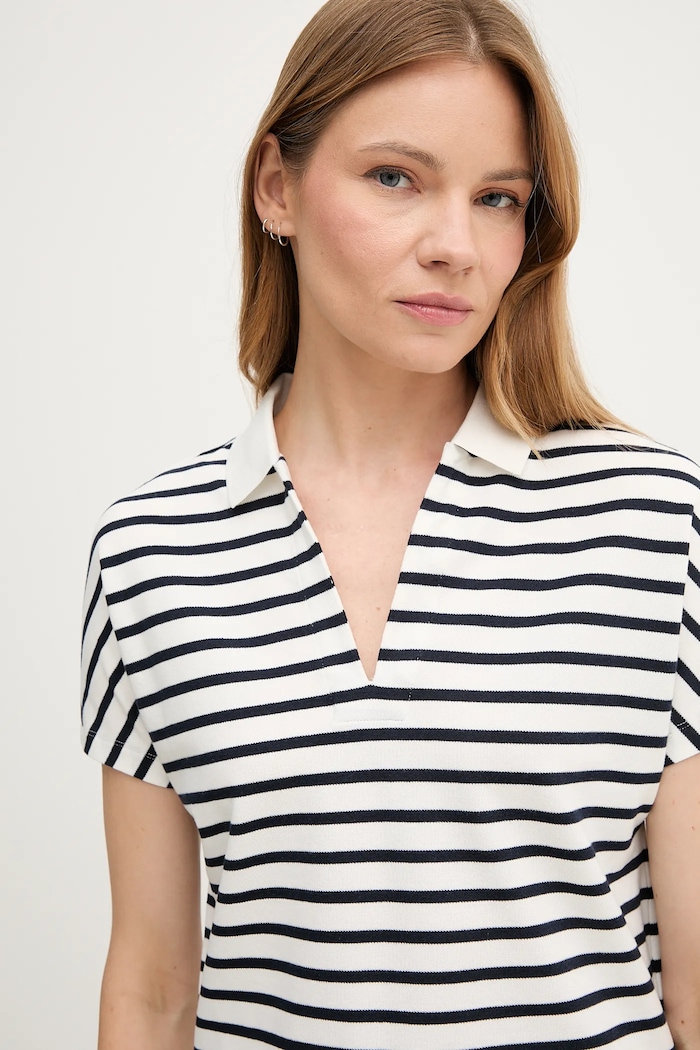 Polo tričko Tommy Hilfiger biela WW0WW46512