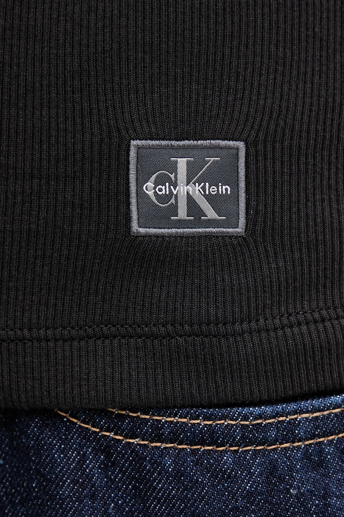 Calvin Klein Jeans tricou polo LV047C907G negru