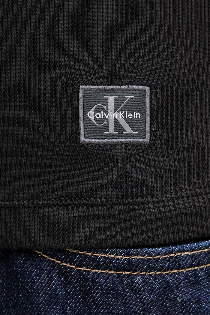 Calvin Klein Jeans tricou polo LV047C907G negru