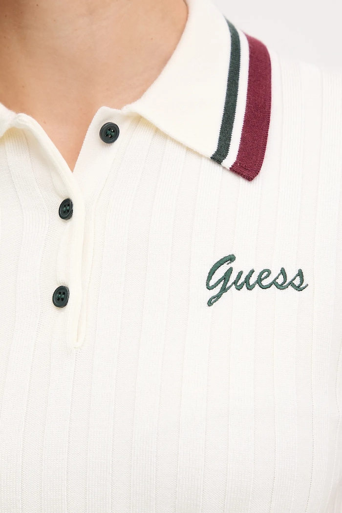 Guess polo con lana SABINA V5BP04.Z1152 beige
