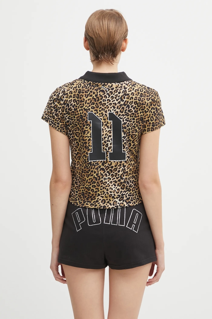 Дрехи Памучна тениска с яка Puma x A$AP ROCKY 636099 черен