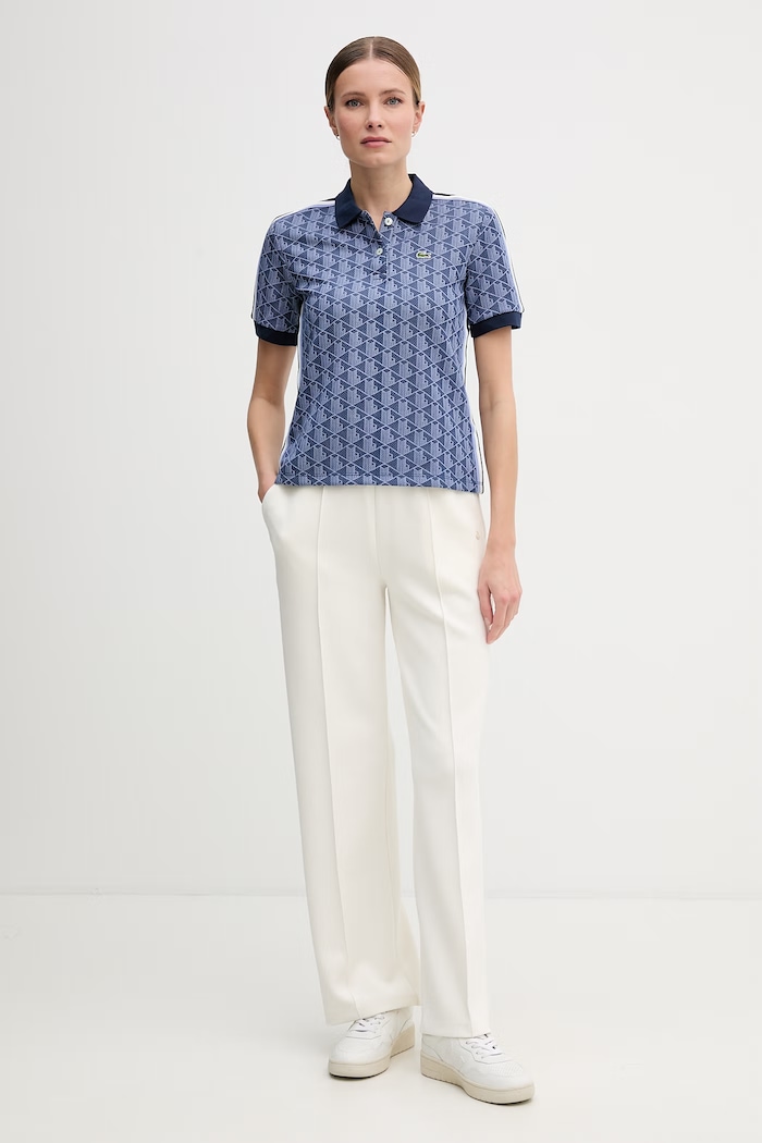 Lacoste női pamut DF3364 sötétkék SS26